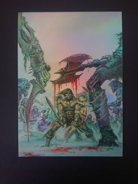 1993 Comic Images All Chromium Conan (51) - Savage Sword #39 - Holochrome Chase